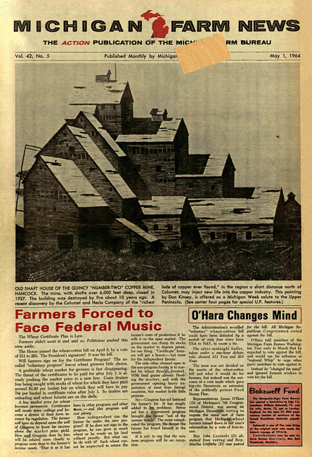Michigan farm news. (1964 May)