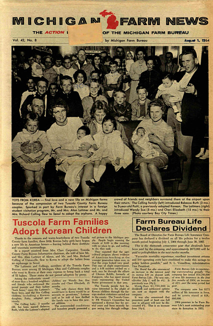 Michigan farm news. (1964 August)