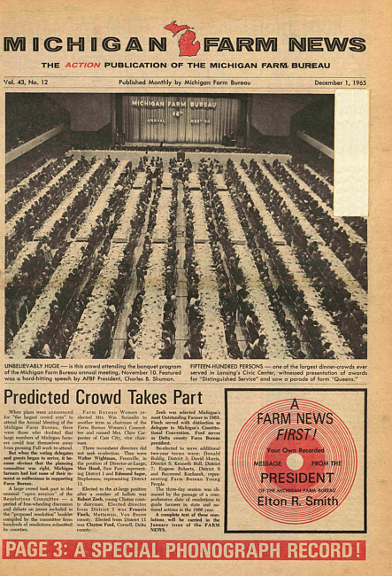 Michigan farm news. (1965 December)