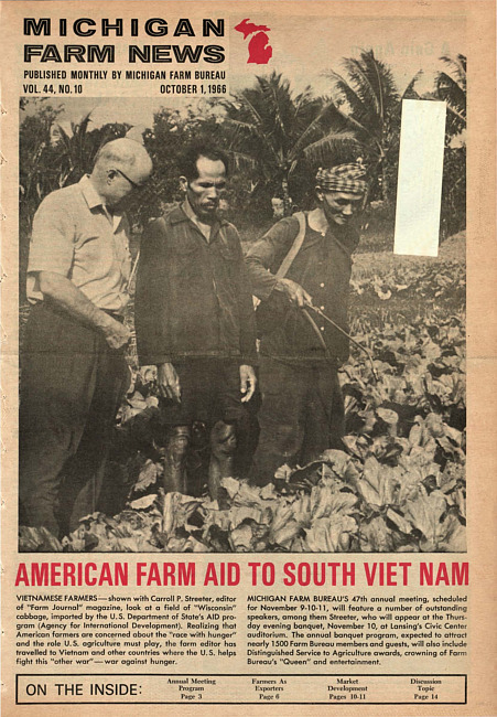 Michigan farm news. (1966 October)