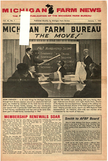 Michigan farm news. (1967 January)