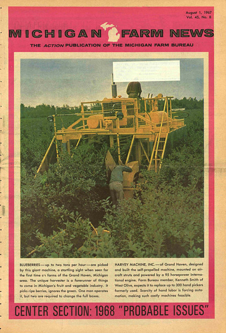 Michigan farm news. (1967 August)