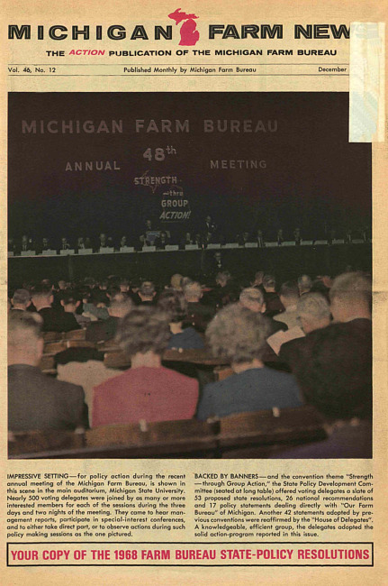 Michigan farm news. (1967 December)