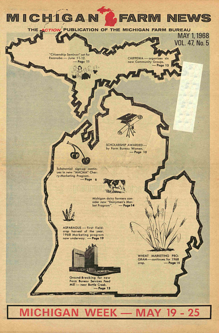 Michigan farm news. (1968 May)