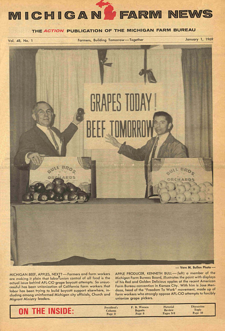 Michigan farm news. (1969 January)