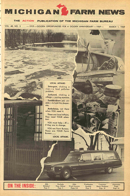 Michigan farm news. (1969 March)