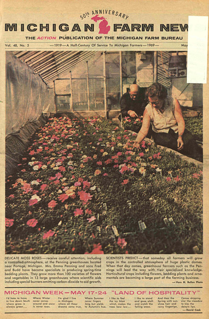 Michigan farm news. (1969 May)