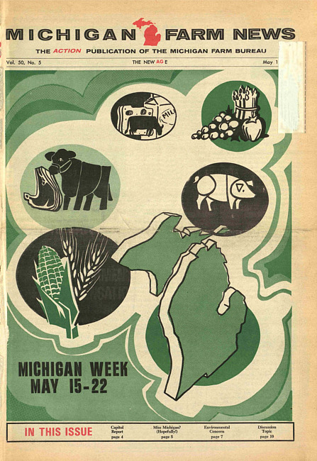 Michigan farm news. (1971 May)