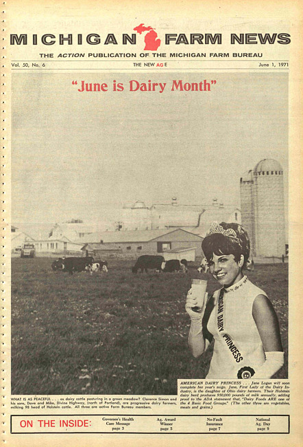 Michigan farm news. (1971 June)