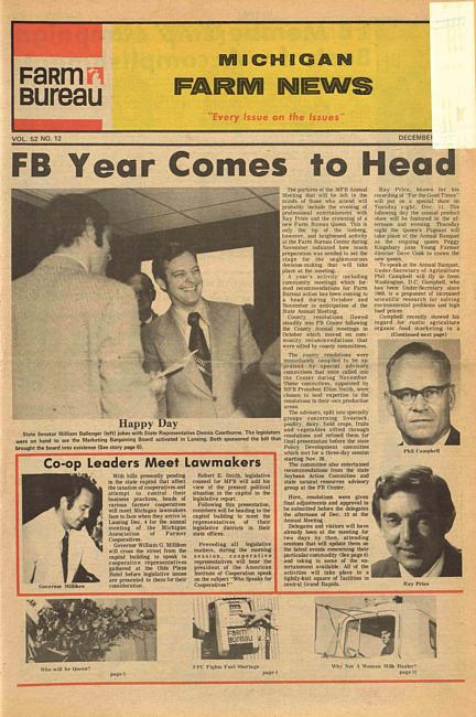 Michigan farm news. (1973 December)