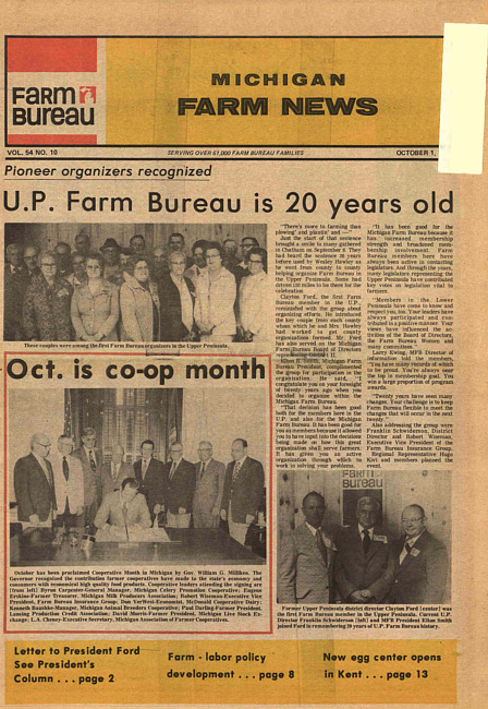 Michigan farm news. (1975 October)