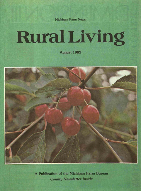 Rural living : Michigan farm news. (1982 August)