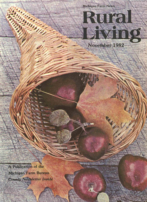 Rural living : Michigan farm news. (1982 November)