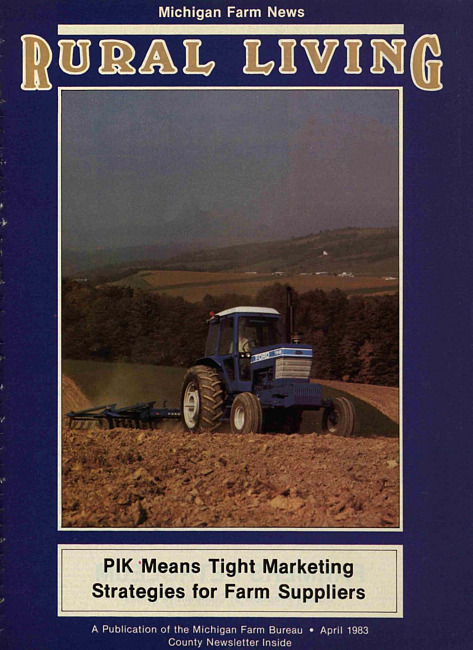 Rural living : Michigan farm news. (1983 April)