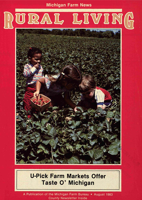 Rural living : Michigan farm news. (1983 August)