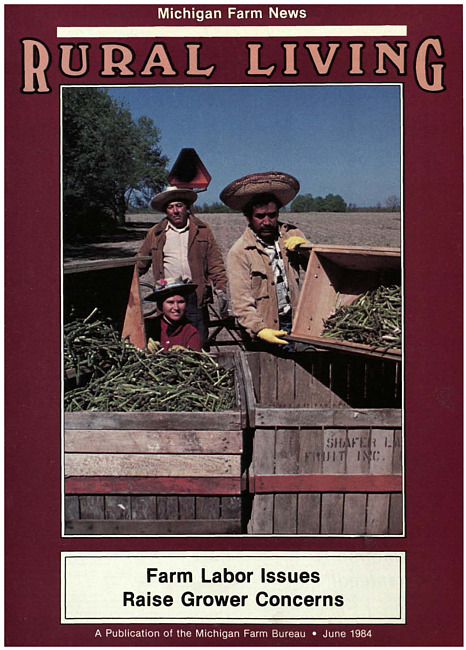 Rural living : Michigan farm news. (1984 June)