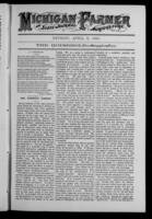 Michigan farmer and state journal of agriculture. (1884 April 8). Household--Supplement