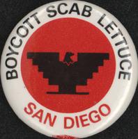 Boycott scab lettuce San Diego