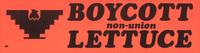 Boycott non-union Lettuce