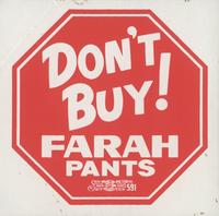 Don't Buy! Farah Pants