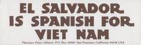 El Salvador is Spanish for Viet Nam