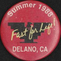 Fast for life, Summer 1988, Delano, CA