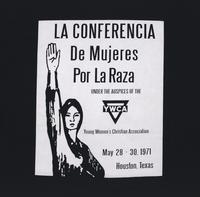 La conferencia de mujeres por La Raza under the auspices of the YWCA t-shirt