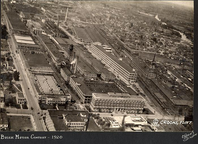 Buick Motor Company from the air