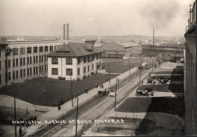 Hamilton Ave at Buick Factories