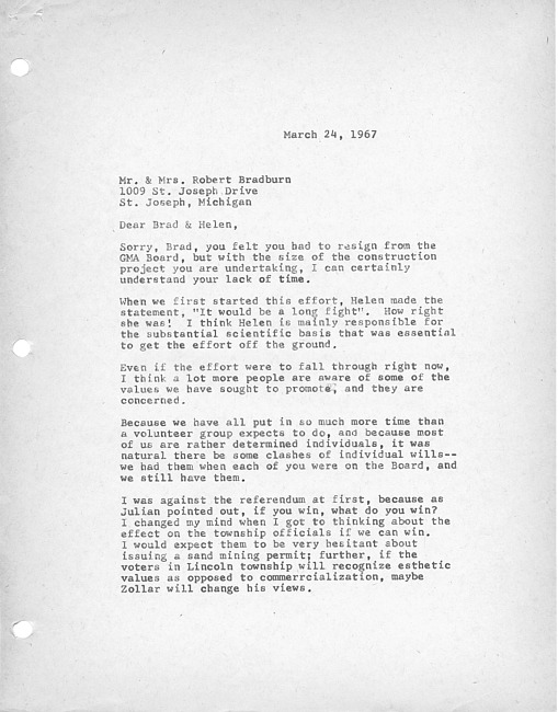 Frank Lahr letter #4