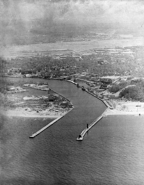 Harbor entrance