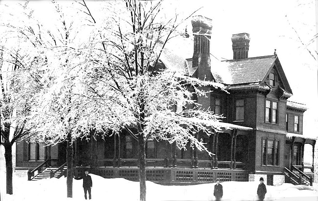 Dwight Cutler Residence through 1889
