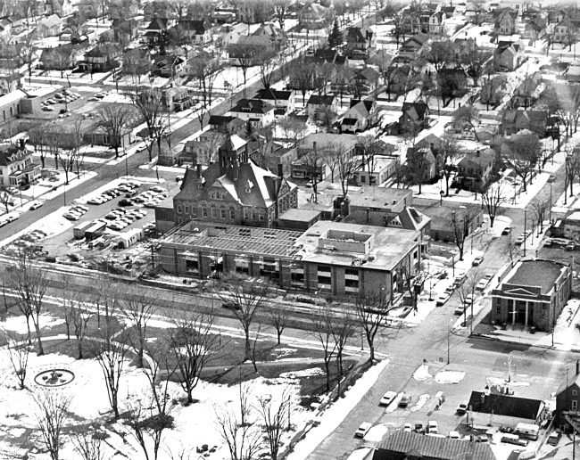 Ottawa County Building, Aerial View