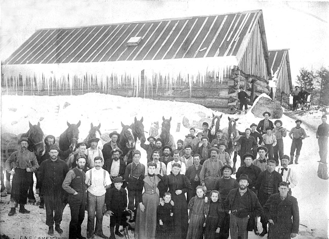 Cutler and Savidge Lumber Camp #1