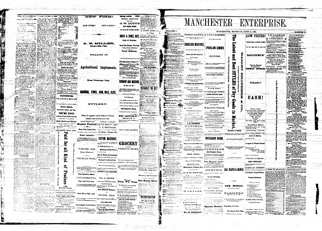Manchester enterprise. Vol. 1 no. 35 (1868 June 11)