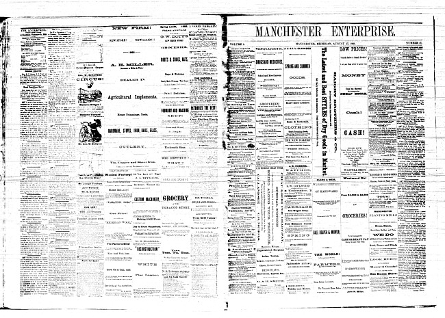 Manchester enterprise. Vol. 1 no. 47 (1868 August 27)