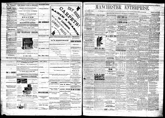 Manchester enterprise. Vol. 5 no. 6 (1871 November 9)