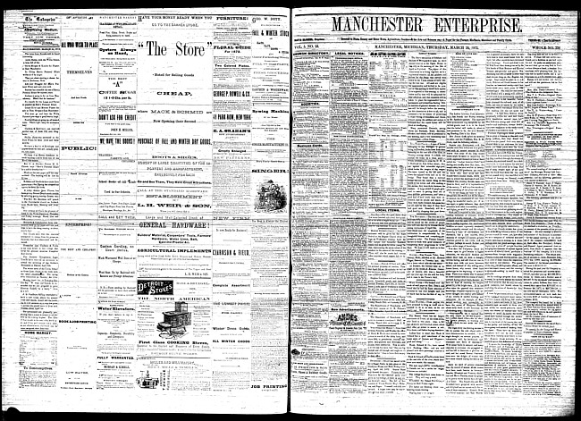 Manchester enterprise. Vol. 5 no. 26 (1872 March 29)