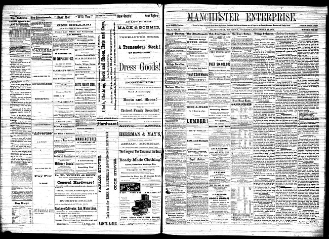 Manchester enterprise. Vol. 5 no. 52 (1872 September 26)