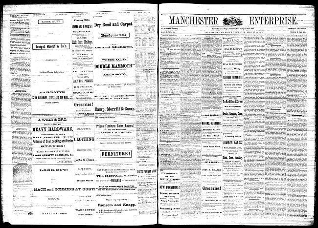 Manchester enterprise. Vol. 6 no. 48 (1873 August 28)