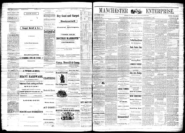 Manchester enterprise. Vol. 6 no. 49 (1873 September 4)