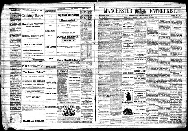 Manchester enterprise. Vol. 7 no. 3 (1873 October 16)