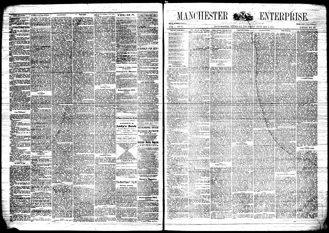 Manchester enterprise. Vol. 7 no. 15 (1874 January 8)