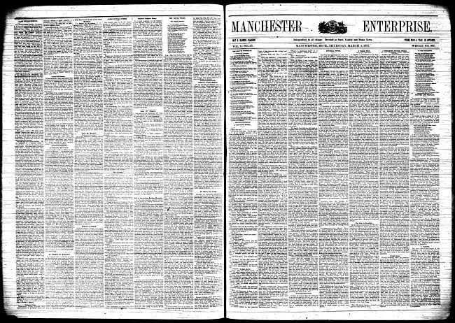 Manchester enterprise. Vol. 8 no. 23 (1875 March 4)