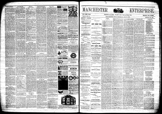 Manchester enterprise. Vol. 8 no. 41 (1875 July 8)