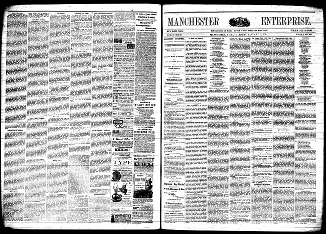 Manchester enterprise. Vol. 9 no. 16 (1876 January 13)