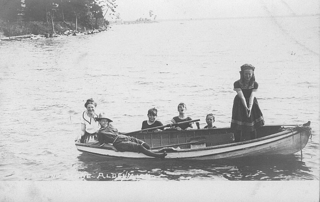 Bathing Scene Alden, Michigan