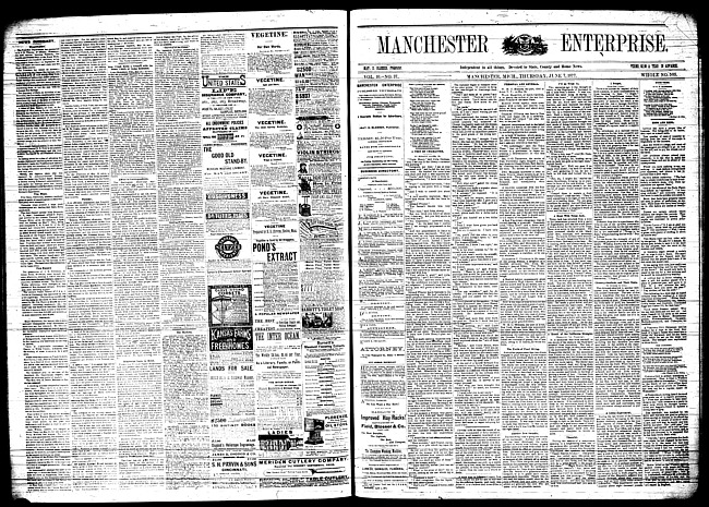 Manchester enterprise. Vol. 10 no. 37 (1877 June 7)