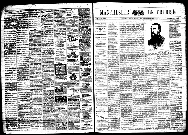 Manchester enterprise. Vol. 10 no. 39 (1877 June 21)