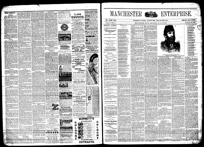 Manchester enterprise. Vol. 10 no. 40 (1877 June 28)